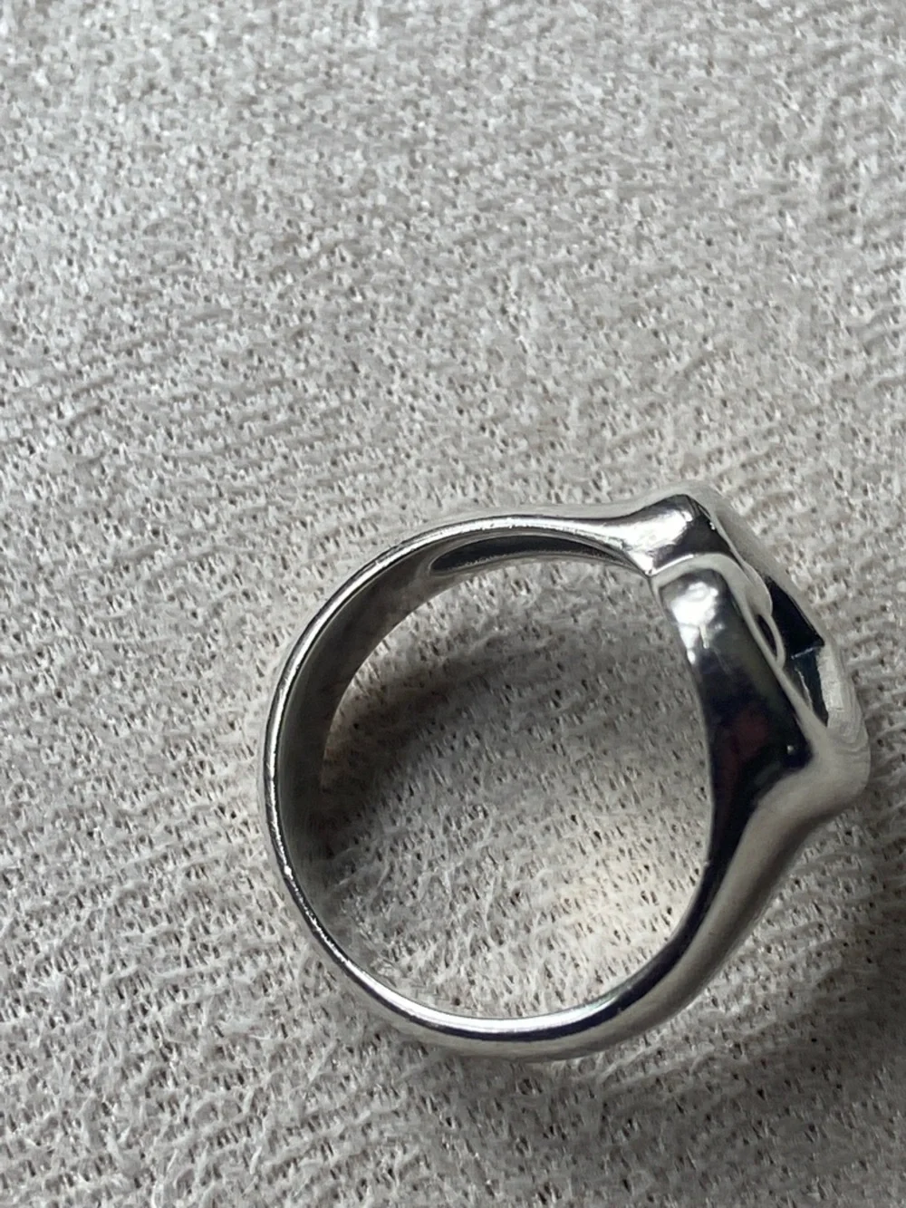 James Avery "Mother's Love" Sterling Silver Open Heart Ring. Size 8 - Picture 16 of 17